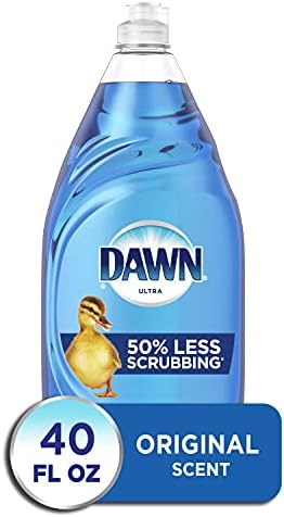 Sabão líquido de lavagem de louça da Dawn Ultra, perfume original, 8 oz