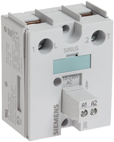 Siemens 3RF20701AA26 Relé semicondutores, 1 fase 3RF2 Largura geral 45 mm, 70 A 48-600 V / 110-230 V