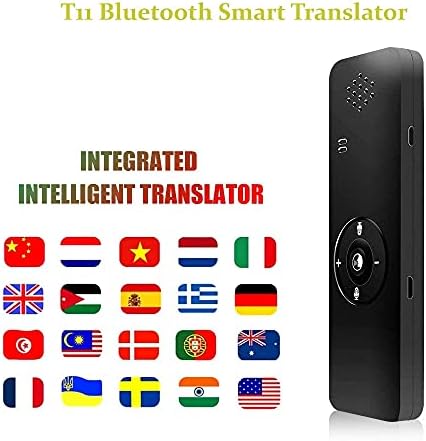 YTYZC T11 Tradutor inteligente Tradução Voice Stick Interpretando o tradutor de troca de idiomas estrangeiros viajando