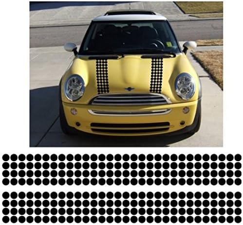 Snstyling.com Mini Bonnet Hood Stripe Racing Stripe