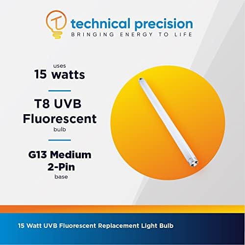 Precisão técnica 15W Substituição de lâmpada UV de onda média de onda média 312nm para espectrolina BLE-1T158
