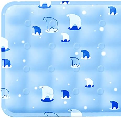 Tapete de resfriamento de animais de estimação, bloco de gelo espessado para animais de estimação macio