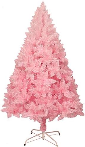 CAIXIN Única árvore de natal rosa árvore artificial de Natal, gradiente automático gradiente de árvore
