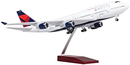Modelos de aeronaves 1/150 Modelo Die-Cast Fit for Delta Air Lines Boeing 747 RESINA TRINHOLADO AVIANO