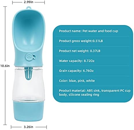 Distribuidor de água portátil de água portátil - à prova de vazamento com alimentador de bebida e