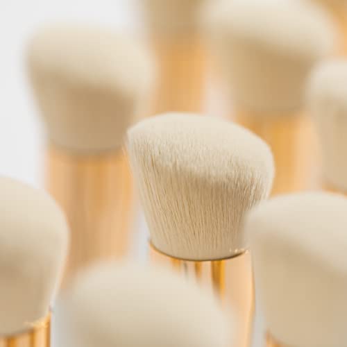 Brush de liquidificador OGEE - Qualidade profissional, cerdas veganas ultra -macias para aplicação de maquiagem