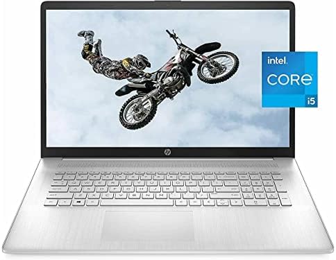 HP 17,3 polegadas para casa e laptop de negócios | Intel Core i5-1135G7 | 1920x1080 IPS Display | Teclado de
