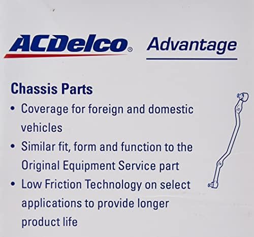 ACDELCO 45G20642 Kit de barra de barra de estabilizador de suspensão frontal profissional com hardware