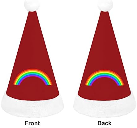 Arco -íris orgulho gay chapéu de natal