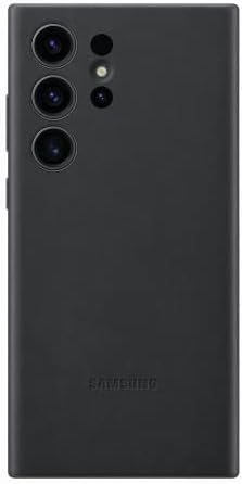 Samsung Galaxy S23 Ultra Leather Case Black