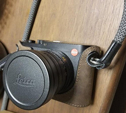 JFOTO LQ-C LENS CAP Design para Leica Q Lens/Capô quadrado, câmera Tampa da lente dianteira de metal preto