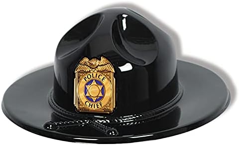 Beistle S66790AZ12 Chapéus de soldado de plástico preto 12 peças, OSFM, multicolorido