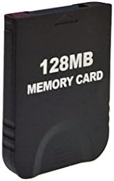 AOYOHO Black 128MB Gaming Memory Card Wii e GameCube