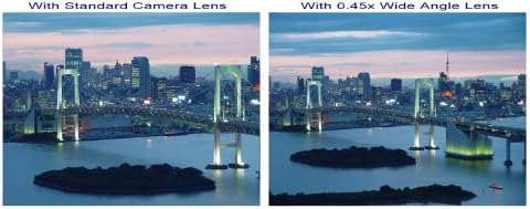 Óptica 0,43x de alta definição de lente de conversão de ampla angular para fujifilm finepix s8650