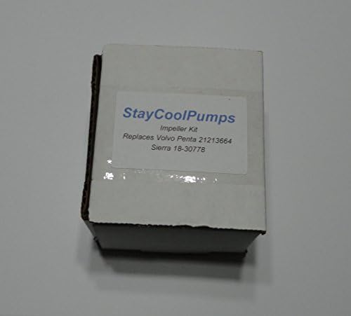 Kit de impulsor Staycoolpumps para 2006 e mais recentes substitui a Volvo Penta 21213664 Sierra 18-30778