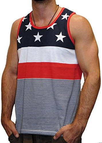 Licenshed-Mart Originals American Flag Stripes and Star