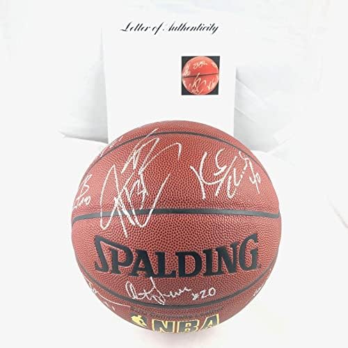 2005-2006 Equipe de Phoenix Suns assinou Basketball PSA/DNA Autografado Nash - Basquete autografado