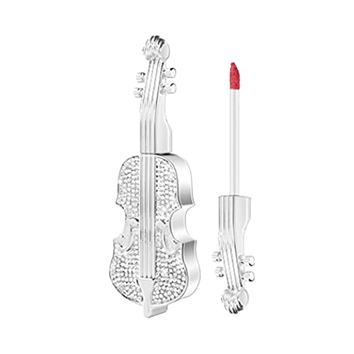 Guolarizi Lipstick Velvet Velvet Violino Vermelho Lipstick Exclusivo Projeto de Violino Pacotes de Lipsim