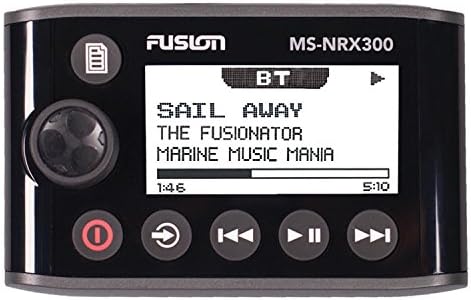 Fusion® MS-NRX300 Marine Wired Remote, com NMEA 2000®, uma marca Garmin