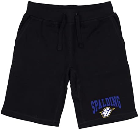 Spalding University Golden Eagles Premium College Fleece Shorts de cordão