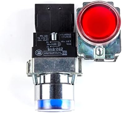 Micro interruptor Gooffy 22mm de auto-resinção/botão de push de metal XB2-BW momentâneo com