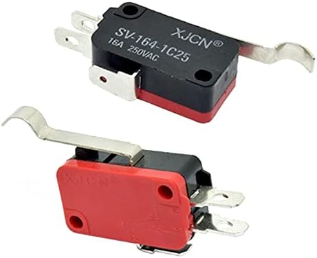 Micro Viagem Limite de Viagem SPDT Momentário Off Off 1No1NC Lever Roller Micro Switch V-156-1C25