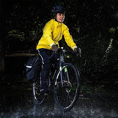 Chuveiros passam pela calça de ciclismo de trânsito respirável à prova d'água feminino