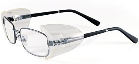 Escudo lateral transparente pyamex para proteção adicional em óculos de segurança