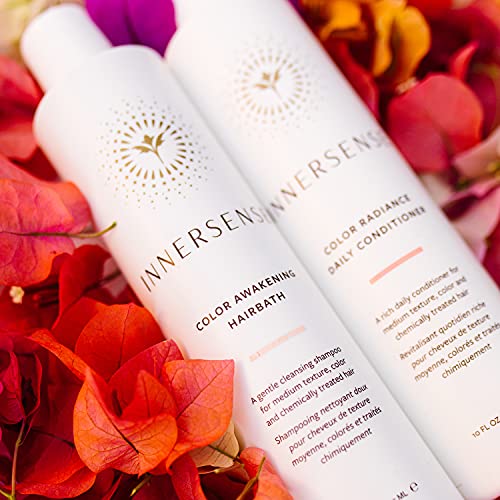 InnerSense Beauty Orgânica - Shampoo de Bairro de Espago Awakening de Cor Natural | Cab para cabelos