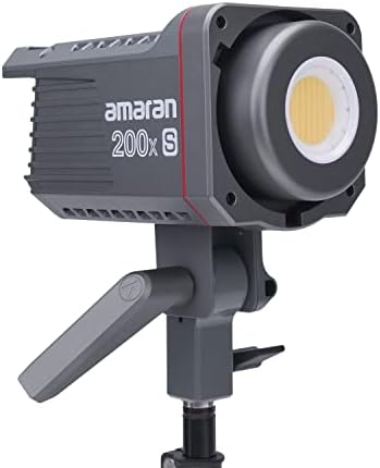 Amaran 200x S 200W Bi-Color LED Video Light, 2700-6500K CRI95+, TLCI98+ Bluetooth App Control 9 Efeitos de iluminação