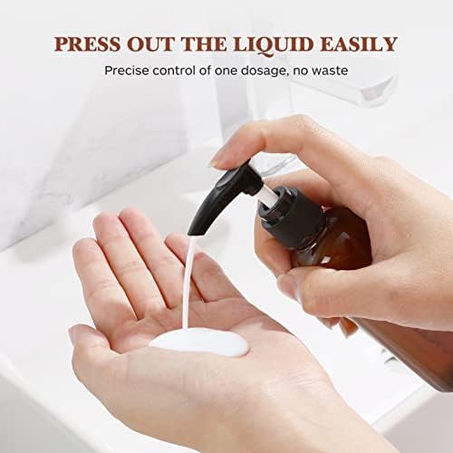 Pretyzoom Travel Shampoo Garrants 4 PCs Garrafas de dispensador de viagem pequenos garrafas de bomba de bomba