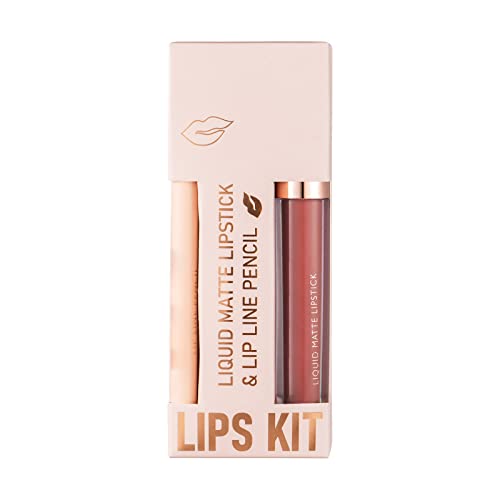 My Lip Tint Pack Non Stick Copo Lipliner Lipliner Combination Set Lipstick Velvet Lipliner integrado à prova