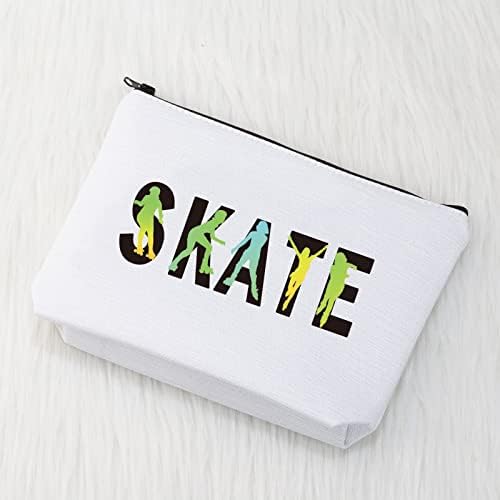 CMNIM Roller Skate Gifts Bacha de maquiagem Presentes de patinação para mulheres Girls Roller Skate