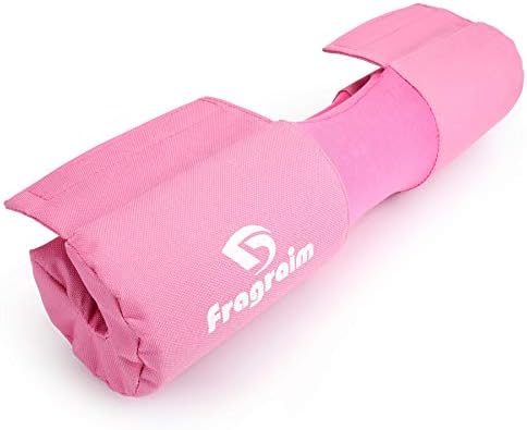 Almofada de agachamento com barra fragraim, barra de segurança com espuma grossa e estofamento de nylon - suporte