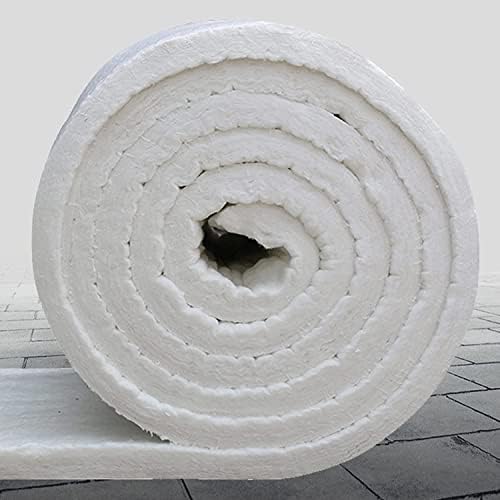 Cobertor de fibra de cerâmica de qulaco, temperatura 1260Celsius Isolamento à prova de fogo