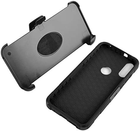Celzen - para Motorola Moto E XT2052 - Capa de telefone com coldre de clipe de cinto - CV1 Black