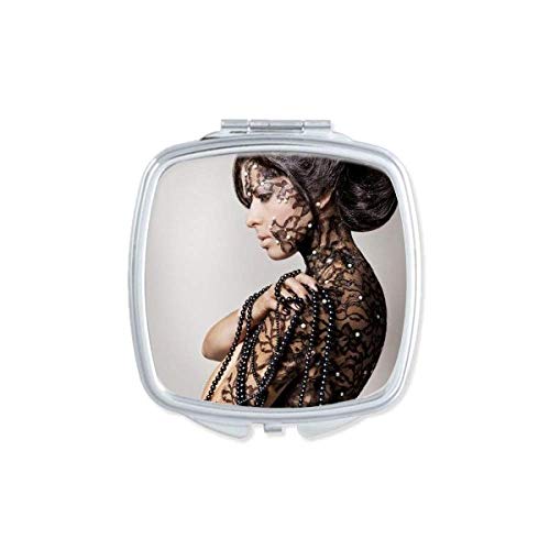 Morena Body Body Gal espelho portátil composição de bolso portátil de vidro de dupla face