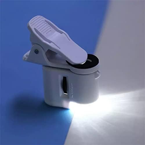 MXIAOXIA MOLEPELE TOLEPEL GLIP com clipe 60x de alta definição de microscópio de luminagem de iluminação