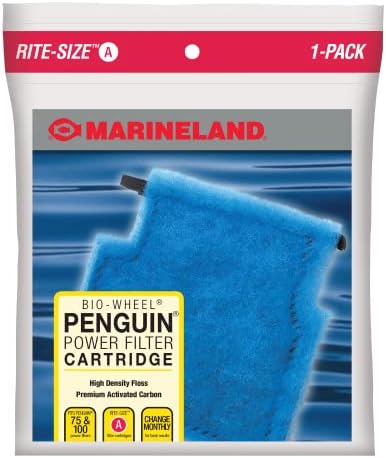 Cartuchos de filtro de energia do Marineland Penguin, tamanho rito C, 1 contagem