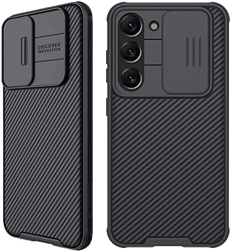 Mangix para Samsung Galaxy S23 Plus Case com tampa da câmera, tampa de choque protetor de protetor de policarbonato