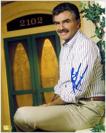 Burt Reynolds autografou 8x10