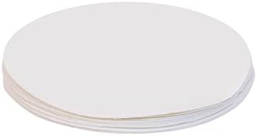 Sometkxy branca à prova de vazamento de vazamento de tampa de tampa de tampa redonda de papel de vedação