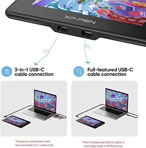 Xppen Artist 10 2º Tablet gráfico e filme de proteção de tela XPEN apenas para Xppen Artist 10 2nd Display Tablet