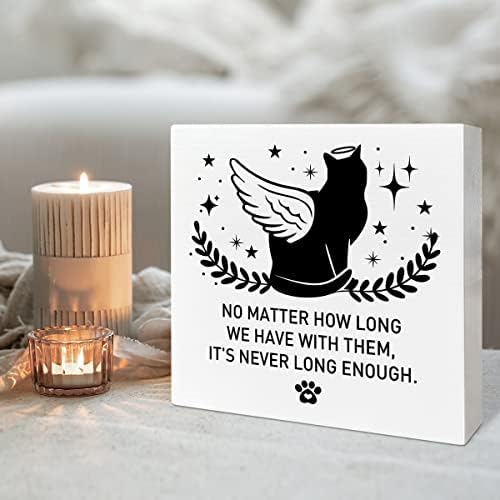 Presentes memoriais para Lose of Cat, Pet Sympathy Gifts Cat Remembrance Gifts Perda de presentes de luto