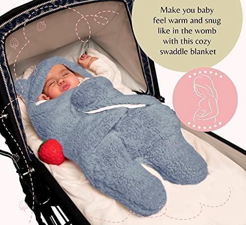 Tuttifresa Baby Swaddle Blanket | Ultra-Soft para recém-nascido 0-3 meses | Baby Essential |