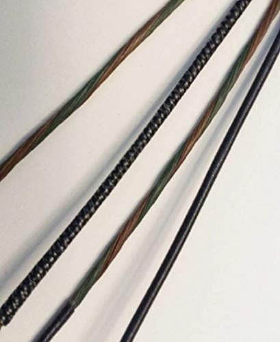 60x Strings personalizados têm fortus fortus besta de barbante de arco e cabo