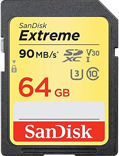 Sandisk SDSDXVE-064G-Ancin 64GB Extreme SDXC Memory UHS-I Card 2-Pack