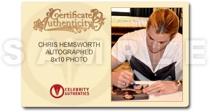 Chris Hemsworth autografou 8x10 Brewski