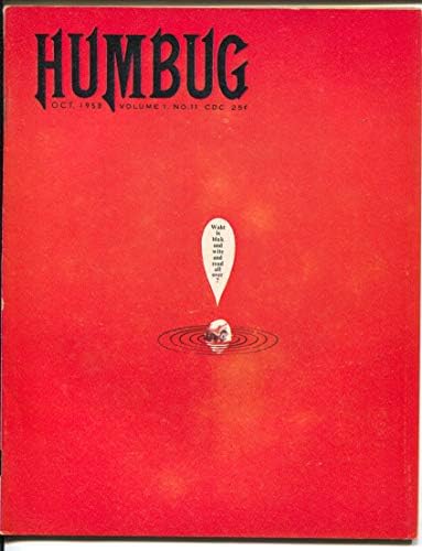 Humbug 11 1958-Kurtzman-Will-Jack-Jack Davis-Sam Jaffee-final Issue-Fn+