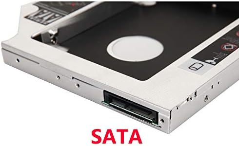 2º HDD SSD DISCO DE DISCURSO DE RUDO Adaptador caddie de quadro da baía para Lenovo ThinkPad L430 L530 Com tampa